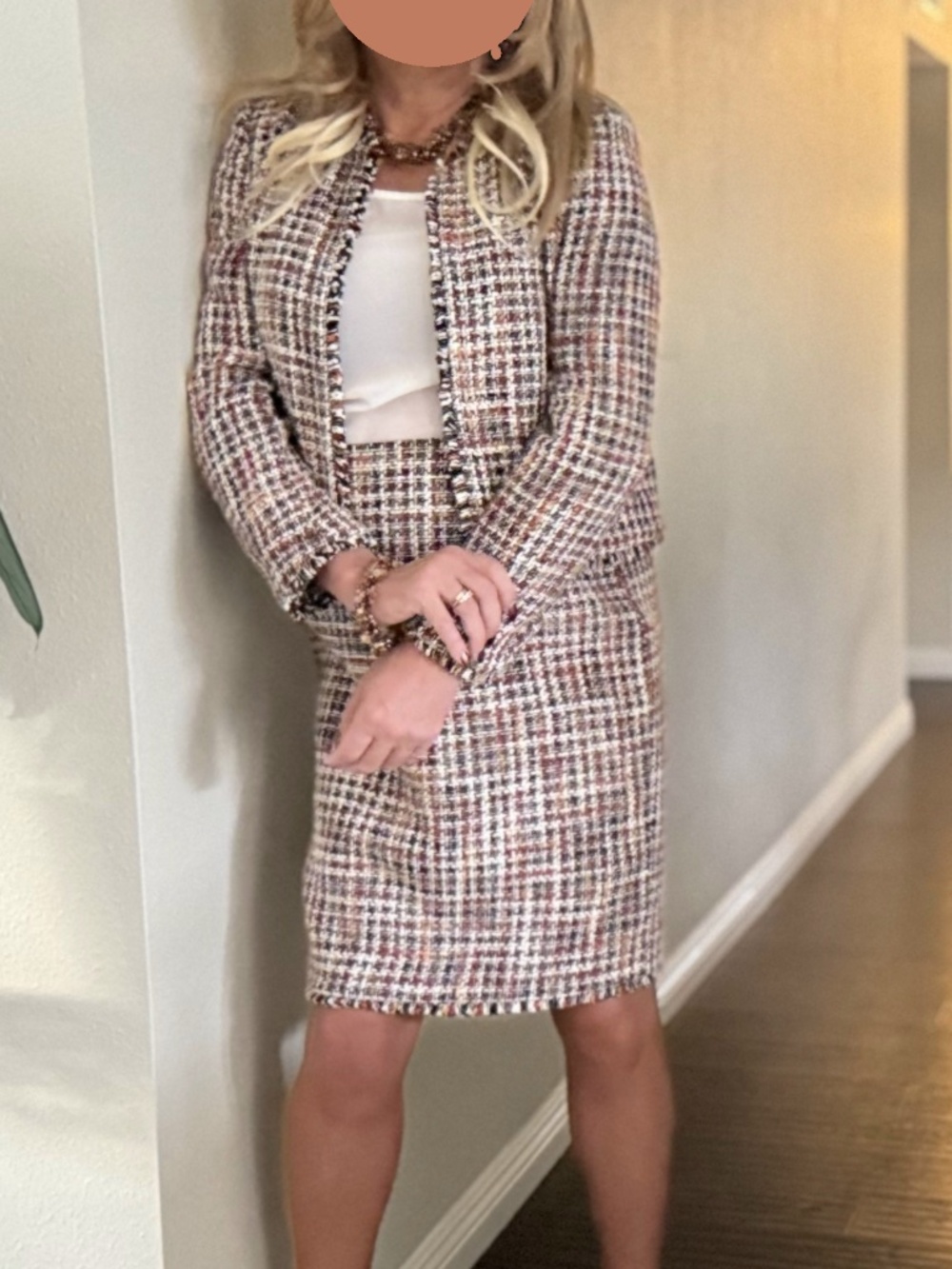 Calvin Klein Skirt Suit